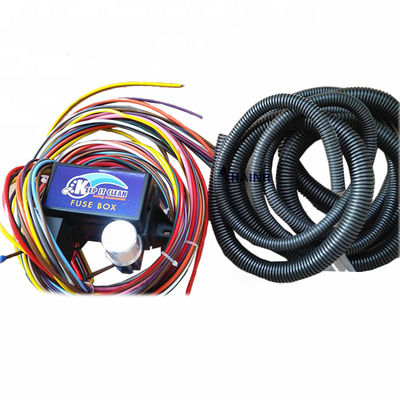 คุณภาพ  Hoffman 12 Circuit Universal Hot Rod Wiring Harness ISO9001 โรงงาน