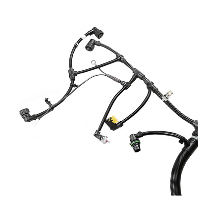 22343361 สายลากสายไฟหัวฉีดน้ำมันเชื้อเพลิง OEM สีดำ